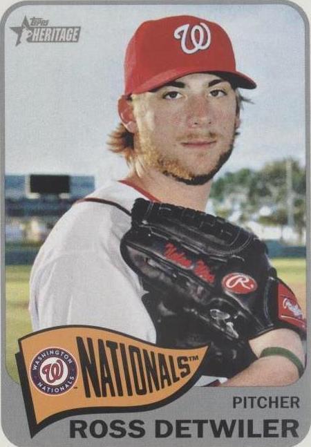 2014 Topps Heritage - Ross Detwiler #242