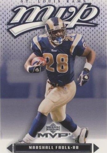 2003 Upper Deck MVP Marshall Faulk #220