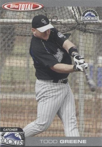 2004 Topps Total - Todd Greene #725