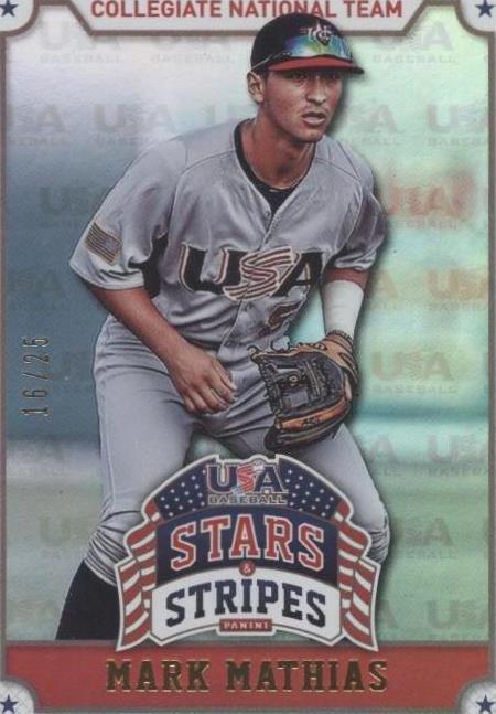 2015 Panini Stars and Stripes Longevity - Mark Mathias #70