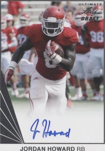 2016 Leaf Ultimate Draft Jordan Howard #BA-JH1