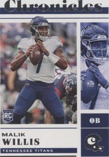 2022 Panini Chronicles Malik Willis #34