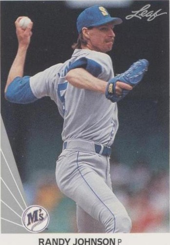 1990 Leaf - Randy Johnson #483