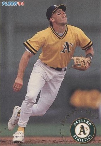 1994 Fleer - Scott Brosius #256