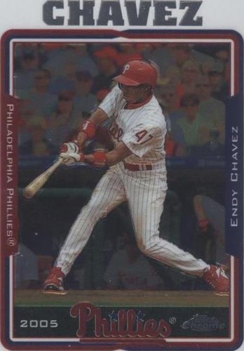 2005 Topps Chrome Update & Highlights - Endy Chavez #UH77