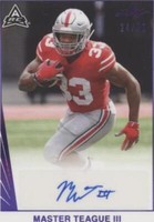 2021 Leaf Memories Master Teague III #BA-MT1