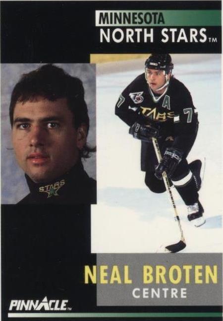 1991-92 Pinnacle French - Neal Broten #161