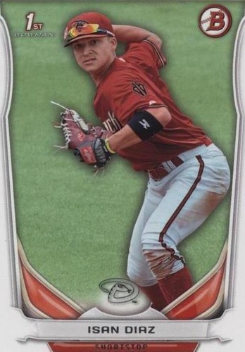2014 Bowman Draft - Isan Diaz #DP75