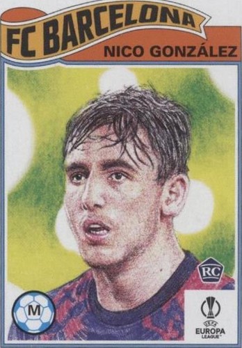 2022 LEAF PRO SET AUTO NICO GONZALEZ 26/35 BARCELONA SPAIN ENCASED 