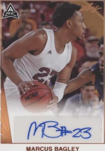 2021-22 Leaf Memories - Marcus Bagley #BA-MB1