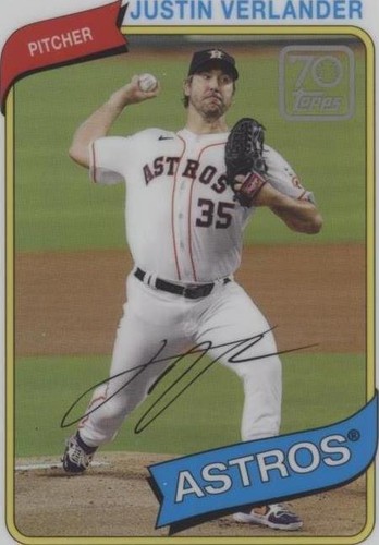 2021 Topps - Justin Verlander #70YTC-30