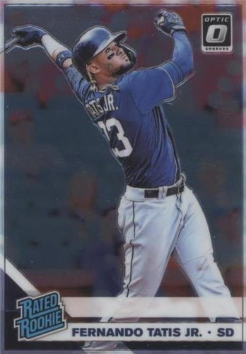 【RC】FERNANDO TATIS JR MLB TOPPS PANINI Fernando Tatis JR. 2019 Topps Series 2 Rookie RC Card #410