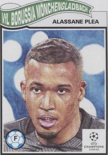 2021 Topps UCL Living Set Alassane Plea #304