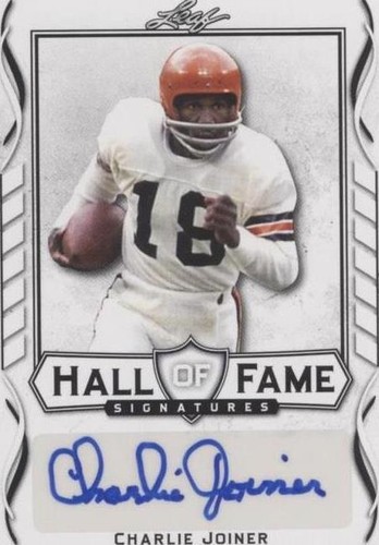 2021 Leaf Signature Charlie Joiner #HOF-CJ1