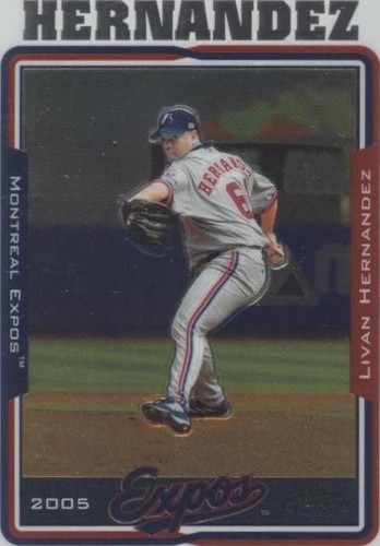 2005 Topps Chrome - Livan Hernandez #36