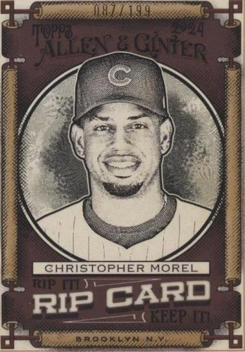 2024 Topps Allen & Ginter - Christopher Morel #RIP-CMO