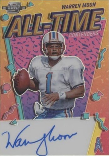 2022 Panini Contenders Optic Warren Moon #ATC-WM