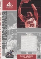 2002-03 SP Game Used Edition - Alonzo Mourning #AM-AS