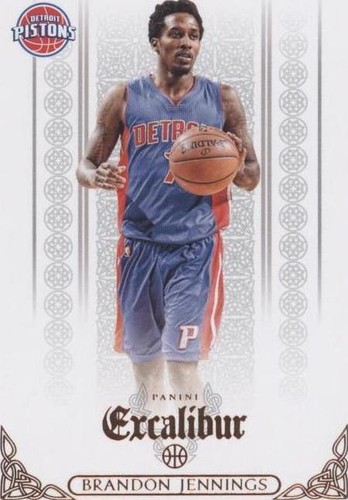 2014-15 Panini Excalibur - Brandon Jennings #72