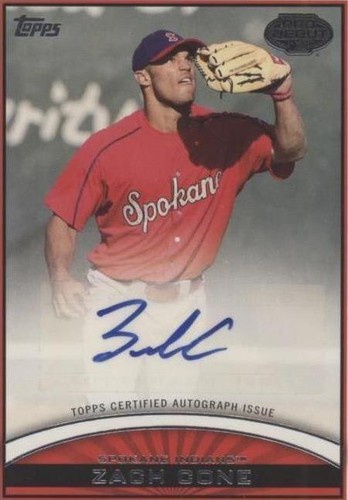 2012 Topps Pro Debut - Zach Cone #PDA-ZC