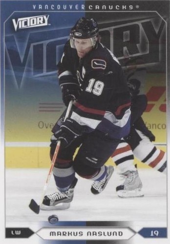 MARKUS NASLUND 2005-06 UPPER DECK ROOKIE UPDATE SP ICE 8X