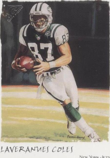 2002 Topps Gallery Laveranues Coles #126