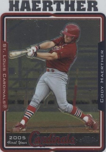 2005 Topps Chrome Update & Highlights - Cody Haerther #UH126