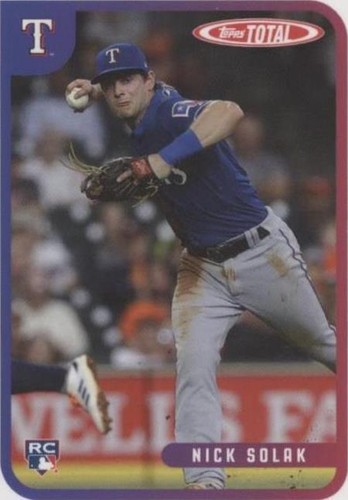 2020 Topps Total - Nick Solak #82