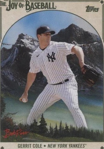 2023 Topps X Bob Ross The Joy of Baseball - Gerrit Cole #73