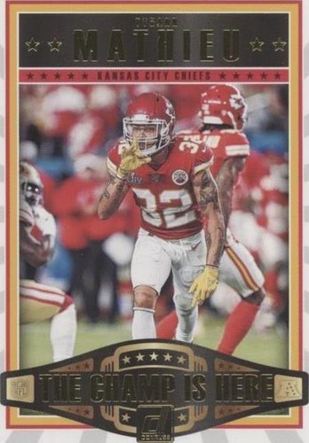 2020 Panini Donruss Tyrann Mathieu #CH-TM