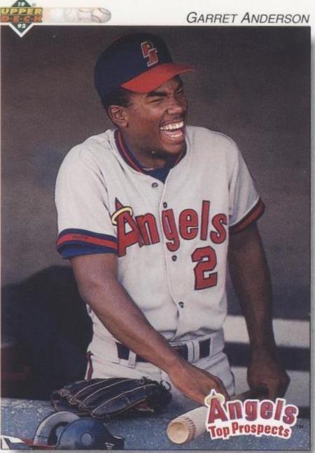 Liga menor Upper Deck 1992 - Garret Anderson #292