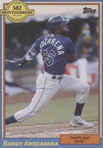 2022 Topps 582 Montgomery Club Set 2 - Randy Arozarena #13