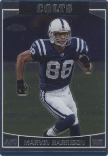 2006 Topps Chrome Marvin Harrison #123