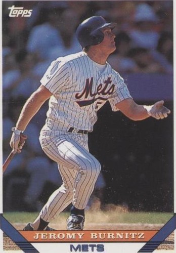 1993 Topps Traded - Jeromy Burnitz #110T