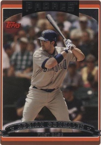 2006 Topps Updates & Highlights - Adrian Gonzalez #UH58