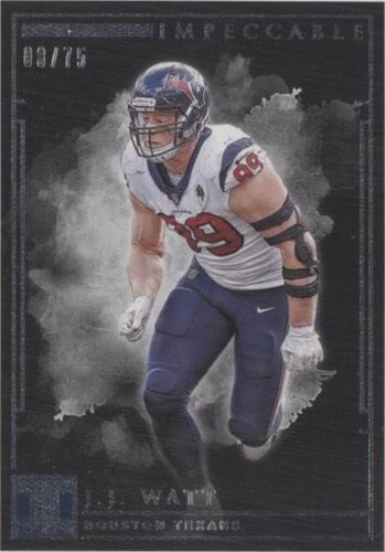 2019 Panini Impeccable J.J. Watt #28