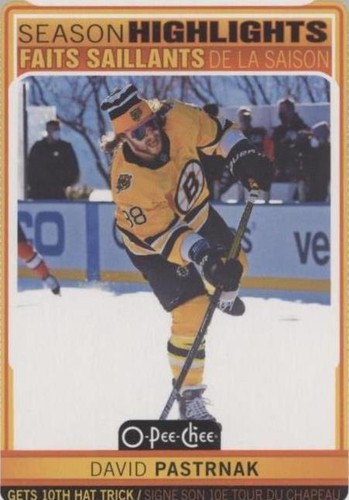 2021-22 O-Pee-Chee - David Pastrnak #595