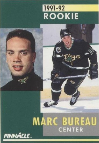 1991-92 Pinnacle - Marc Bureau #335