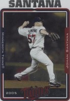 2005 Topps Chrome - Johan Santana #116