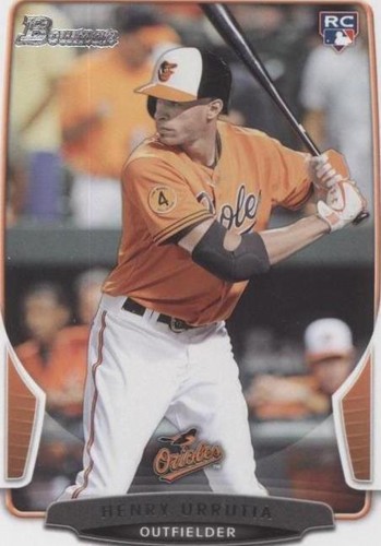 2013 Bowman Draft Picks & Prospects - Henry Urrutia #8