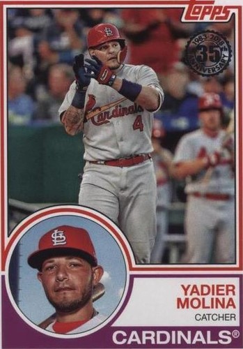 2018 Topps - Yadier Molina #83-42