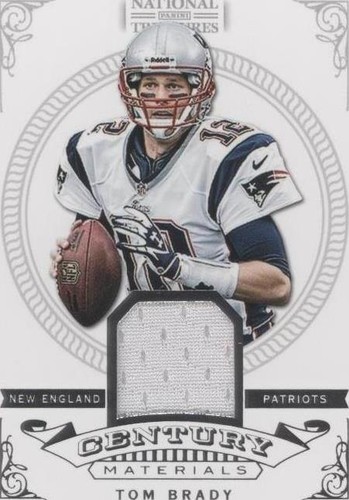 2012 Panini National Treasures Tom Brady #10