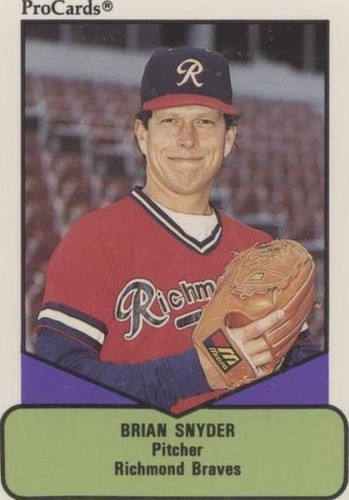 1990 ProCards AAA Future Stars - Brian Snyder #405