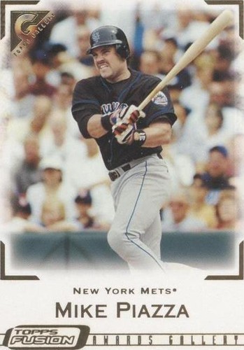 2001 Topps Fusion - Mike Piazza #173
