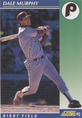 1992 Score - Dale Murphy #80