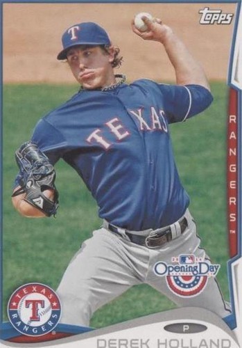 2014 Topps Opening Day - Derek Holland #191
