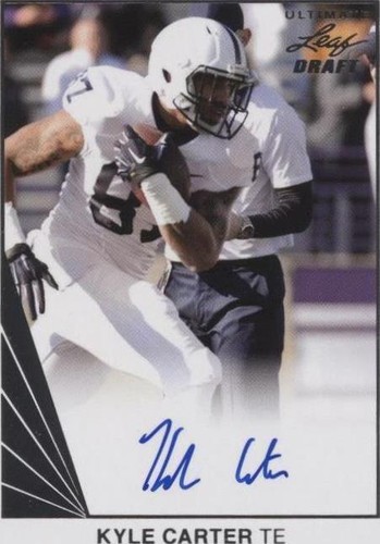 2016 Leaf Ultimate Draft Kyle Carter #BA-KC1