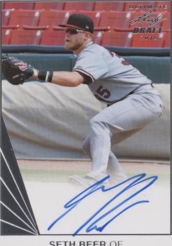 2018 Leaf Ultimate Draft - Seth Beer #BA-SB1