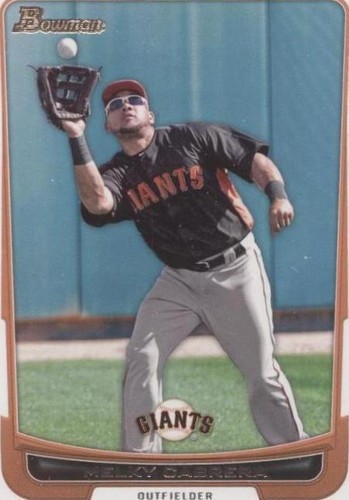 2012 Bowman - Melky Cabrera #40