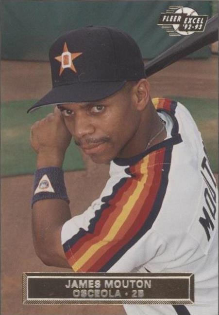 1992-93 Fleer Excel - James Mouton #48